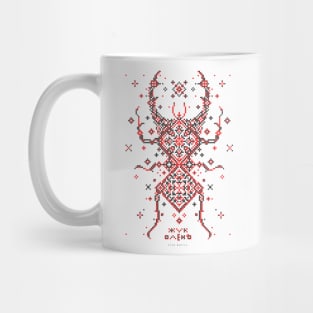 Stag Beetle Ornament Mug